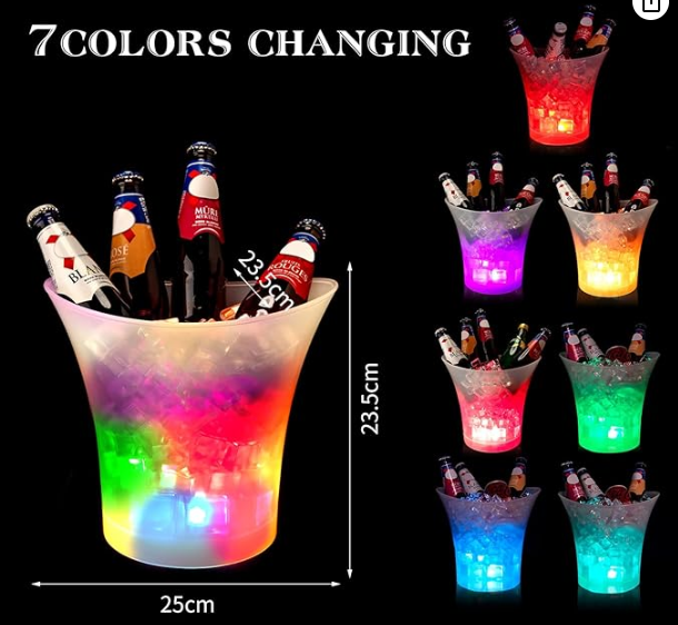HIELERA LED DE COLORES