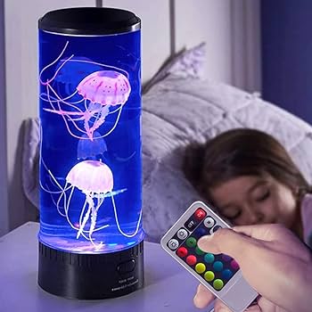 Luz Nocturna Con Forma De Medusa Luz Qu
